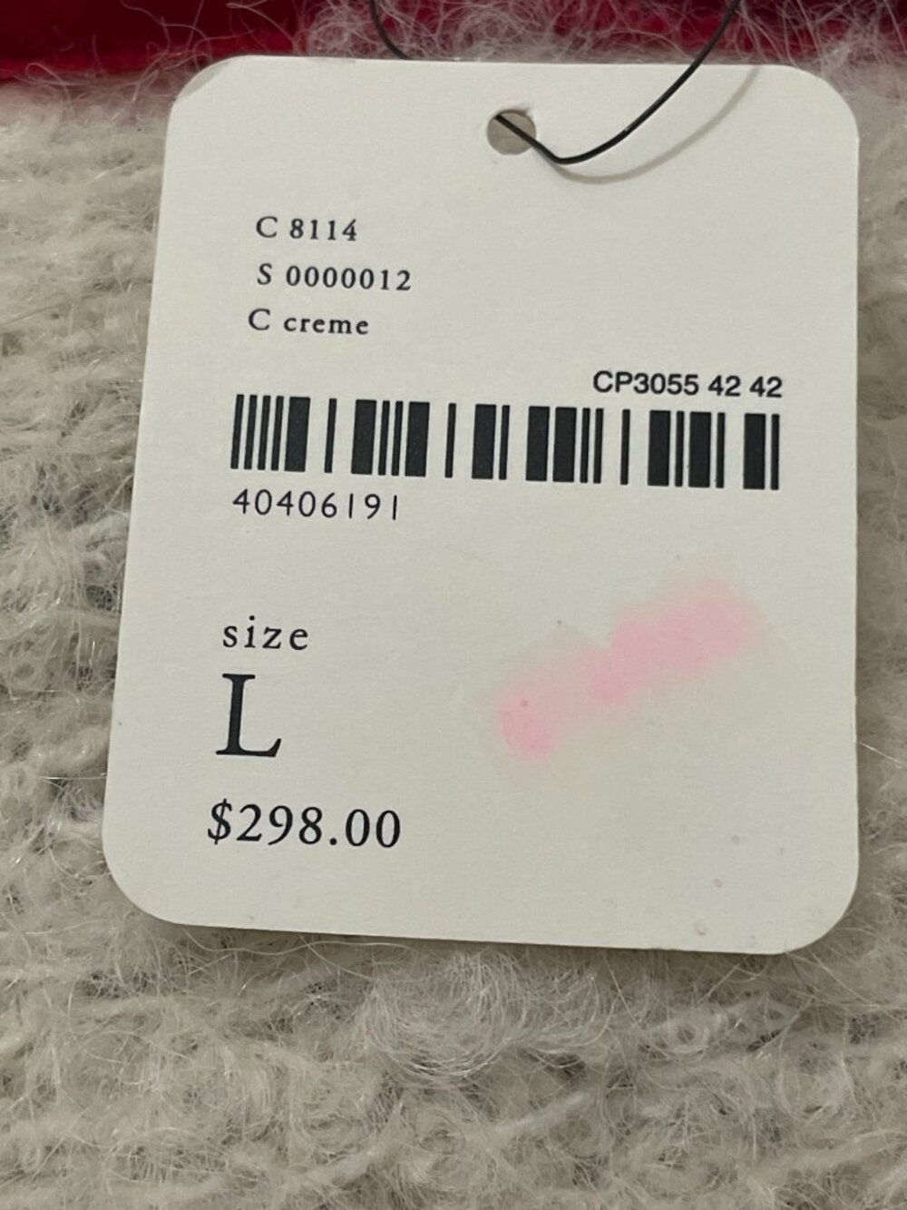 NWT Free People Geneva Cardigan Creme Llama Blend Boho Duster Western Lg $298 - Picture 10 of 10